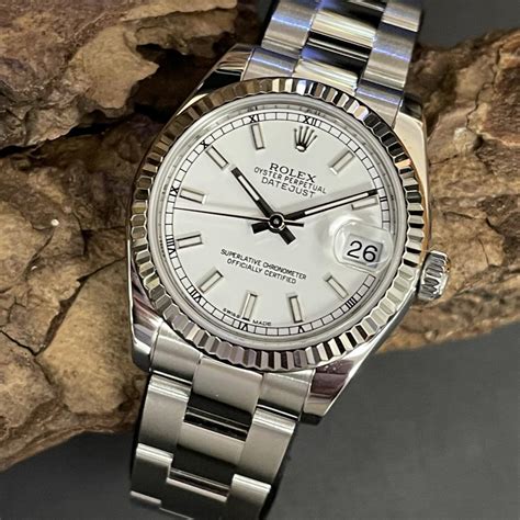 pre owned rolex datejust 31mm.